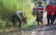 Prajurit Sriti Jadi Pelopor Kebersihan