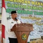 Buka Bimbingan Manasik Haji Akbar, Wali Kota Medan Berpesan Jamaah mengikutinya Dengan Sungguh-Sungguh