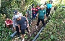 Dandim Klungkung dan Wakil Bupati Gotong-Royong