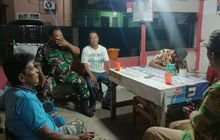 Babinsa Koramil 0201-06/MS Kodim 0201/Medan Rutin Pantau Kamtibmas di Wilayah Binaan