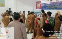 Babinsa Sertu Wiyono Pertemuan Rakor Lintas Sektoral Kecamatan Medan Helvetia Bahas Peningkatan Pelayanan Kesehatan