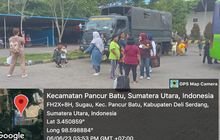 Babinsa Koramil 0201-14/PB Monitor Ikut Amankan Perpisahan TK Kartika 1-13 Central Park Zoo