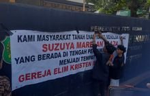 Personil Koramil 0201-10/MM Laksanakan Pam Unjuk Rasa Penolakan Suzuya Mall