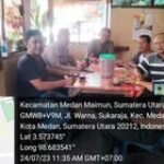 Babinsa Kodim 0201-05/MB Medan Tingkatkan Hubungan Harmonis dengan Masyarakat Lewat Senyum, Salam, dan Sapa