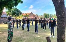 Koramil Klungkung Latih LPK Glory International Cruise Knowledge