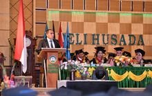 Edy Rahmayadi Hadiri Wisuda Institut Deli Husada Delitua