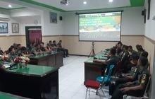 Kodim Lamongan Ikuti Sosialisasi Tabungan Wajib Perumahan