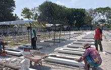 Kodim Lamongan Rehab Puluhan Makam Pahlawan
