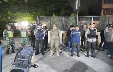 Patroli Gabungan Babinsa dan Polsek Labuhan Razia Genk Motor dan Begal di Medan