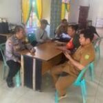 Babinsa Koramil 0201-09/MB Serka Suseno Gelar Komunikasi Sosial dengan Perangkat Kelurahan Bagan Deli