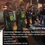 Babinsa Serka Darmansyah Turut Serta Dalam Apel Gabungan Antisipasi Gangguan Kamtibmas di Belawan