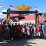 Masyarakat dan Aparat Padati Undangan Makan Bersama oleh Satgas Yonif Para Raider 330/Tri Dharma di Kab. Intan Jaya