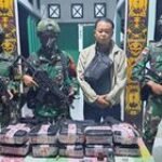 Satgas Pamtas RI-Mly Yonarmed 16/TK Gagalkan Penyelundupan Narkoba Jenis Shabu Seberat 10 Kg di Perbatasan Kalbar