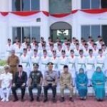 Bupati Asahan Kukuhkan Paskibraka Kabupaten Asahan Tahun 2023