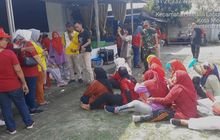 Semarak Lomba 17-an: Babinsa Koramil 0201-10/MM Monitor Lomba Hari Kemerdekaan di Kelurahan Tangkahan