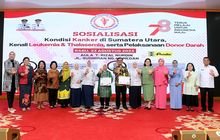 Perkuat Pencegahan Kanker & Talasemia, YKI Sumut Sosialisasikan ke Persit, Bhayangkari, Dharmayukti Karini dan Adhyaksa Dharmakarini