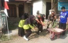 Jumat Bersih: Kadus dan Babinsa Bersatu Menciptakan Keindahan Lingkungan