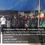 Komandan Koramil 15/DT Pimpin Upacara Militer Pemakaman Purnawirawan TNI-AD Serda Pur Mariadi