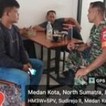 Babinsa Kelurahan Sudirejo II Koramil 0201-04/MK Terus Tingkatkan Silaturahmi Dengan Perangkat Kelurahan