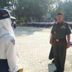 Danramil Kembangbahu Bakar Semangat Pelajar SMPN 1