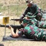 Kodim Lamongan Latihan Menembak