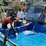 Bersinergi dengan BPBD, Kodim & Polres Lamongan Gencarkan Penanganan Krisis Air Bersih
