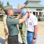 Meriahnya Lomba PBB Linmas dan Cerdas Cermat di Kodim Lamongan