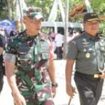 Pangdam Mayjen Farid Makruf Kawal Kedatangan Wapres RI di Bangkalan