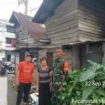 Babinsa Koramil 0201-05/MB Siap Sukseskan Program RTLH Tahun 2023 di Wilayah Kodim 0201/Medan