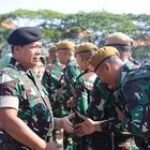 Dangartap III/Surabaya Berangkatkan Pasukan Sriti ke Perbatasan Indonesia-Malaysia