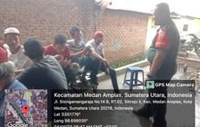 Babinsa Koramil 0201-08/MA Kodim 0201/Medan Melaksanakan Komsos di Pasar Baru Simpang Limun Medan
