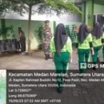 Babinsa Koramil 0201-10/MM Berikan Pelatihan Kedisiplinan dan Karakter kepada Siswa PKL