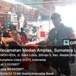 Babinsa Kelurahan Sitirejo1 Awasi Siswa Pulang Sekolah dan Cegah Aktivitas di Cafe Rezeki