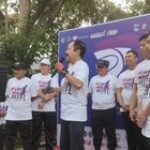 Semarakkan Hari Perhubungan Nasional 2023, Dishubsu Gelar Fun Walk Menuju Transportasi Maju