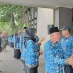 Jelang Purna Tugas, Bupati Tulungagung Gelar Apel Perpisahan