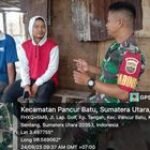 Babinsa Kodim 0201 Koramil 14/Pancur Batu, Serda Agus Edy S, Meningkatkan Silaturahmi dengan Warga Melalui Komsos