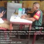 Babinsa Kelurahan Padang Bulan Selayang I Pelda Jumali Gelar Kegiatan Komsos dengan Kepala Lingkungan IX