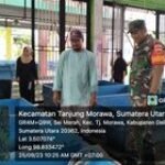 Babinsa Kodim 0201/Medan Serka Mhd Eba Zulpikar Tinjau Praktek Pengelolaan Ikan Air Tawar di Deli Serdang