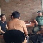 Babinsa Kopka Otto Sitorus Gelar Komsos dengan Warga dan Kepling di Kelurahan Amplas