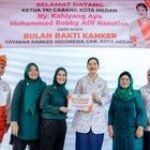 Ny Kahiyang Ayu Beri Bingkisan Anak Pejuang Kanker, Semoga Cepat Sembuh & Tetap Semangat