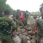 Babinsa Koramil 0201-10/MM Serda Agung Pradana Monitoring TMMD 118 Kodim 0201/Medan