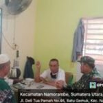 Wujudkan Keakraban & Kebersamaan, Serda Suriadi Babinsa Koramil 0201-14/PB Komsos Dengan Warga Binaan