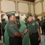 Ratusan Perwira Kodam Brawijaya Naik Pangkat