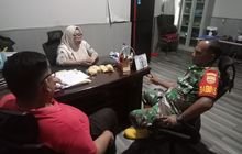 Cari Solusi, Babinsa Kelurahan Sei Mati Peltu MP Sitepu Selesaikan Masalah Melalui Mediasi