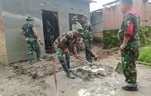 Pembangunan RTLH Pasar Senin Terus Dikebut Tim Tukang