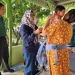 Babinsa Koramil 0201-01/MP Pantau Posyandu Balita Jalan Buku