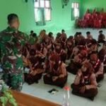 Babinsa Sukodadi Bekali Pelatihan Dasar Kepemimpinan Siswa