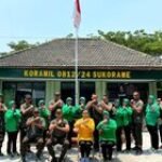 Dandim Lamongan Gelar Kunjungan Kerja ke Koramil Sukorame