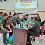 Kodim Lamongan Terima Kedatangan Tim Wasrik Itdam Brawijaya