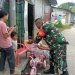 Babinsa Kel.Sunggal Koramil 0201-06/MS Kodim 0201/Medan Mendukung Program Bebas Sampah dan Tertib Buang Sampah